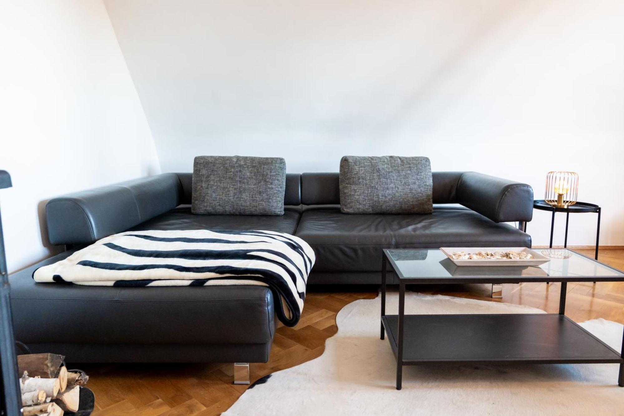 Doppelhaus- Villa Leipzig Schleussig , Moderner Altbau Apartment Dachetage Mit 2 Schlafzimmern Und Separatem Zusatzzimmer , Parkplatz - Balkon - Kamin - Eicheparkett - Arbeitsplatz Luaran gambar